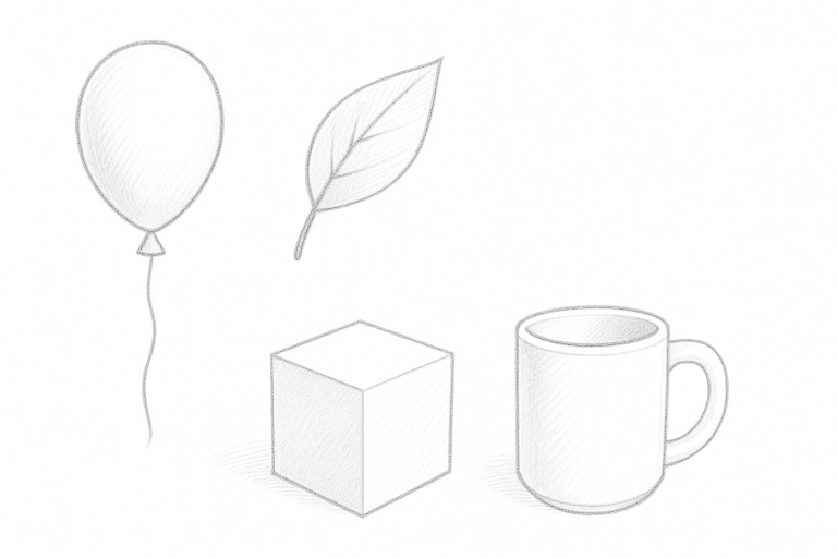 Sketching Essentials – Lines, Shapes & Light
