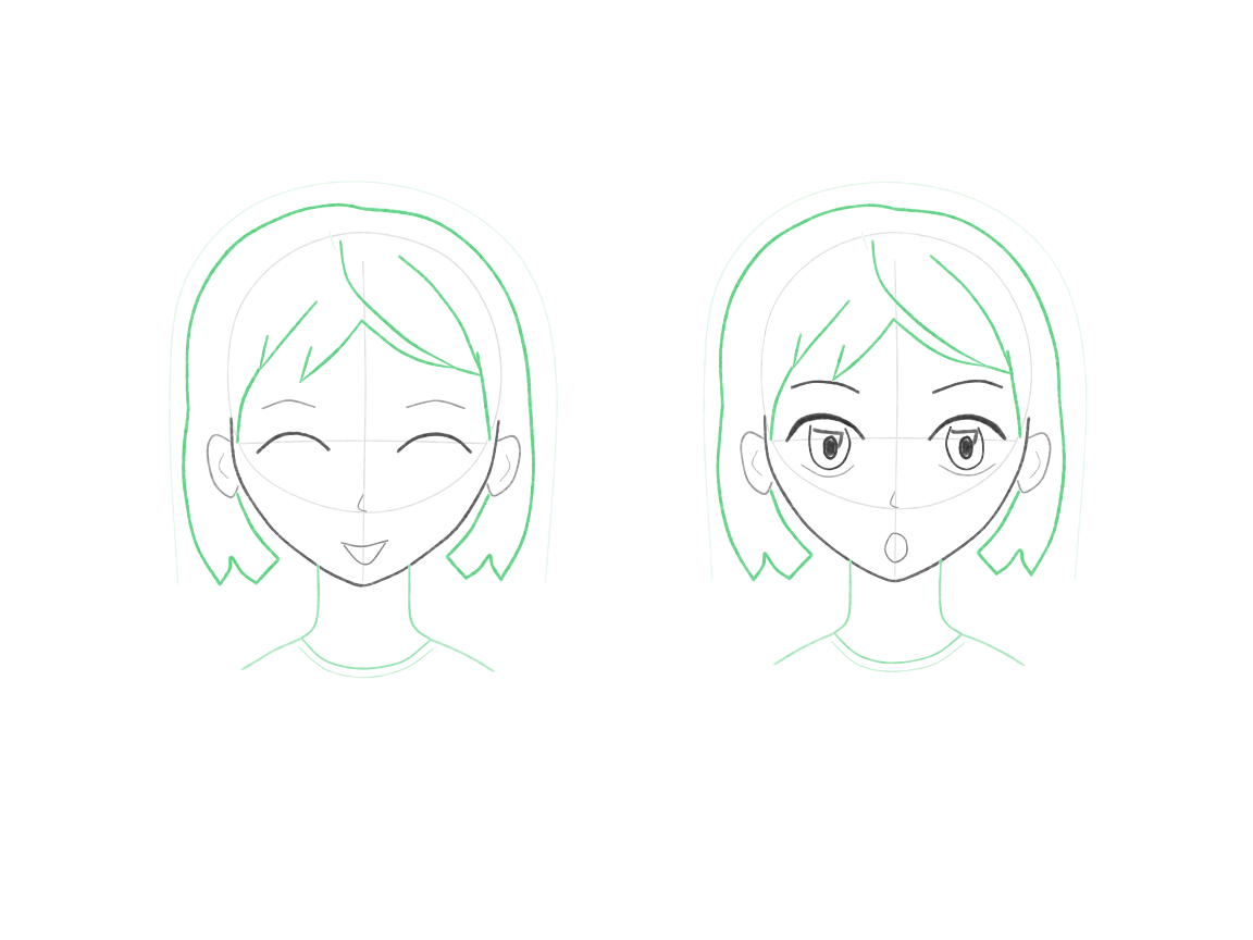 Repeat the hairstyle without copying pixels