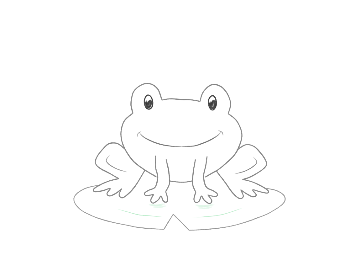 Draw a Frog on a Lily Pad: checkpoint 5, clarify contact and overlaps