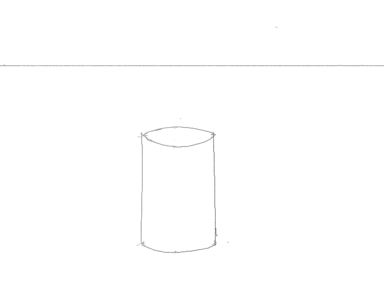 Curving Space: The Cylinder